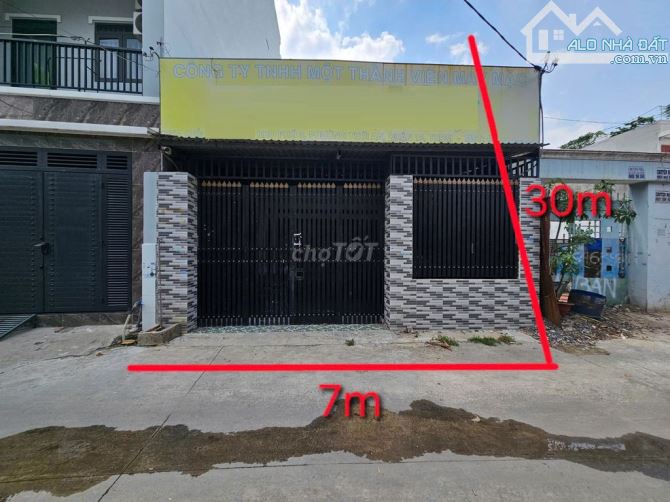 Bán nhà mặt tiền đường Thới An 10, ngang 7m, DT: 186m² giá 7tỷ678