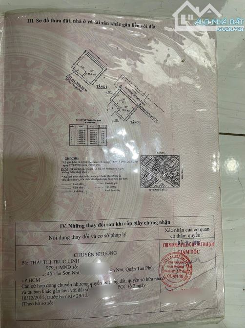 Bán nhà và đất ở quận 10 cũ cho người có nhu cầu