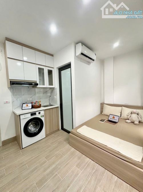 Bán CCMN Nguyễn An Ninh 100m² 7 tầng 30P full nội thất, ô tô tránh, doanh thu 180tr/tháng,
