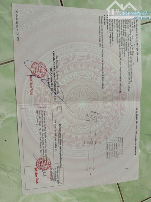 BÁN ĐẤT CHÁNH PHÚ HOÀ . BẾN CÁT GIÁ RẺ - 2