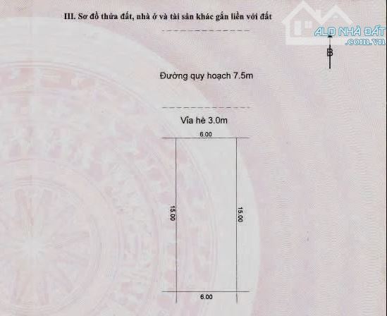 LÔ ĐẤT NGAY ĐẠI HỌC FPT - LÔ ĐẤT ĐẸP NGANG RỘNG 6M, ĐƯỜNG 7.5M