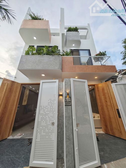 Bán Nhà 3 Tầng Dũng Sĩ Thanh Khê 57m2 xây mới