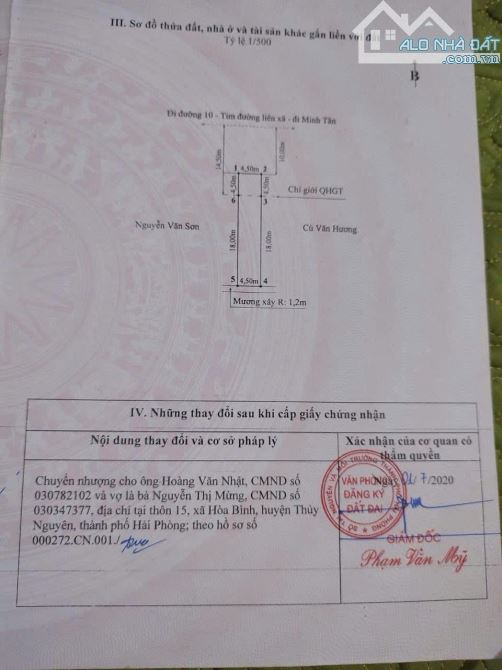 🔥 Bán gấp lô đất 100m² tại Lưu Kiếm, Thủy Nguyên – Đất vuông đẹp, giá cực tốt!