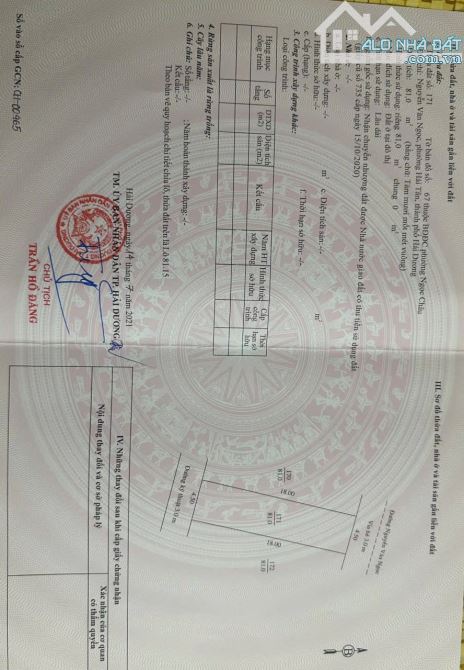 Bán đất mặt đường Nguyễn văn Ngọc khu đông nam cường