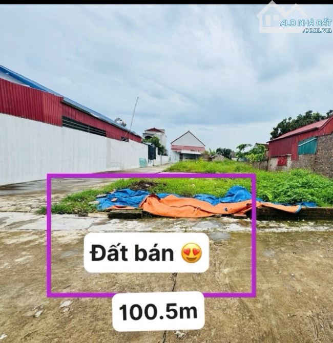 CHỊ HẢO CẦN BÁN ĐẤT 100M² GIÁ 1,9 TỶ – THÔN BẮC VỌNG- XÃ BẮC PHÚ -SÓC SƠN -HN   👉Diện tí