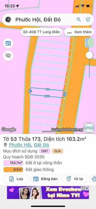 SỞ HỮU NGAY ĐẤT BIỂN PHƯỚC HỘI - PHƯỚC HẢI - LỘC AN CHỈ VỚI 500TR CÓ NH HỖ TRỢ