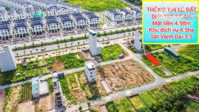 Bán 84m2 đất dịch vụ Vân Canh sau đường 3.5 giá siêu rẻ