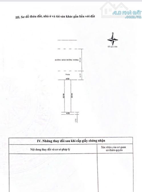 Bán đất đường Kinh Dương Vương, Hòa Minh, Liên Chiểu DT 198m2 - Giá 16.2 tỷ TL