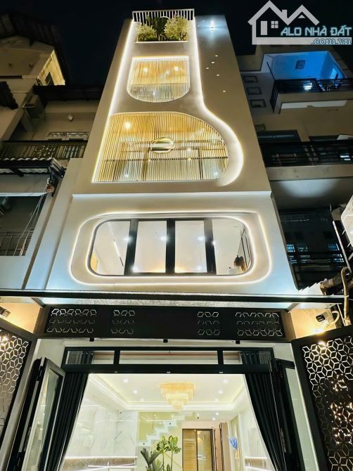 Bán Nhà Hẻm Ô Tô 5m, Nguyễn Tư Giản - P.12, Gò Vấp, 10.3Tỷ, 64m2(4x16), 5Tầng