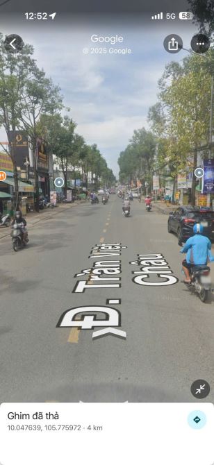 Bán nhà cấp 4 mặt tiền đường Trần Việt Châu , gần chợ An Hoà