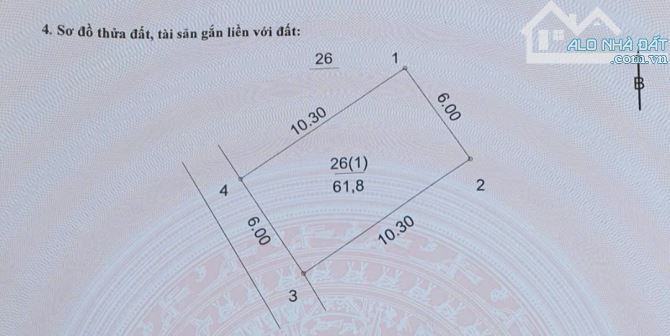Bán ĐẤT Nguyễn Đạo An, Phú Diễn, Bắc Từ Liêm, Gần ĐH Tài Nguyên Môi Trường. 62m2. 9,8 Tỷ