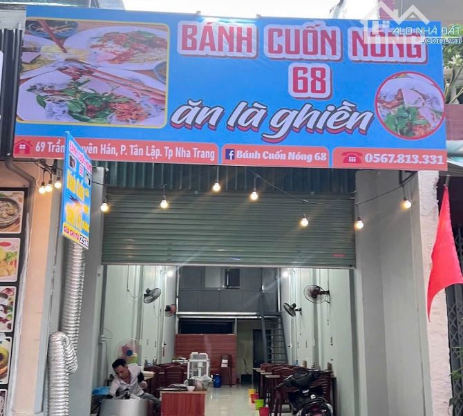 Bán đất đường Trần Nguyên Hãn, Nha Trang. Gần đường Ngô Gia Tự. Đang cho thuê