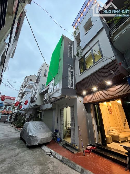 🌳Bán nhà 4 tầng phố Hoàng Quý - Lê Chân - đường ô tô tránh nhau giá chỉ 2,86 tỷ - 1