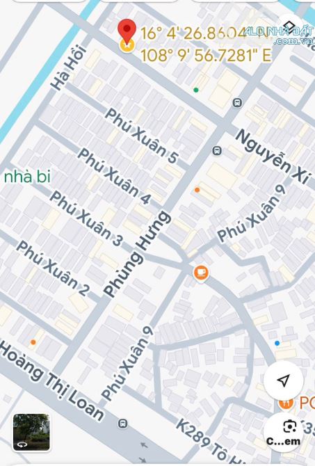 Nguyễn Xí Đoạn 10m5 cạnh Khu F  Nguyễn Sinh Sắc. S= 90m2 Giá: 6.75 tỷ - 1