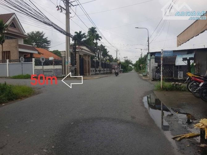 Bán lô đất 2 mặt tiền trước sau gần chợ Thạnh Phú đường nhựa lớn 6 mét - 1