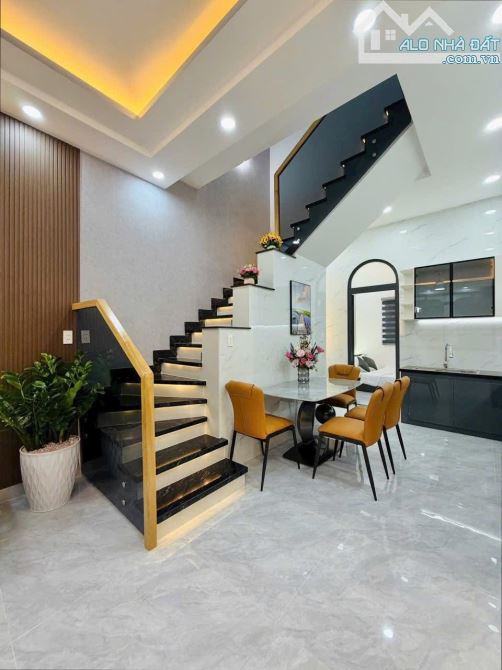 Chốt ngay nhà 53.3m2 ngay Nguyễn Văn Lượng, Gò Vấp. Giá: 2 Tỷ 850. Có SHR, hẻm 5m thông - 1
