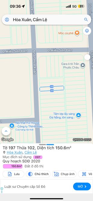 Cần bán lô đất đẹp đường Nhơn Hoà Xuân-TP Đà Nẵng - 1