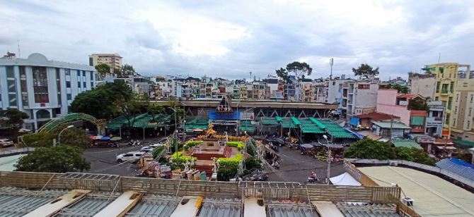 B.ÁN NHÀ LÔ GÓC NGUYỄN LÂM QUẬN 10, NGAY CHỢ NGUYỄN TRI PHƯƠNG, 5 TẦNG+ SÂN THƯỢNG SUỐT - 1
