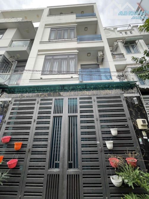 BÁN NHÀ ĐẸP 5 X12-_4 TẦNG -HẺM XE HƠI H LỘ 2 BTDA BT CHỈ 6,4 TỈ - 1