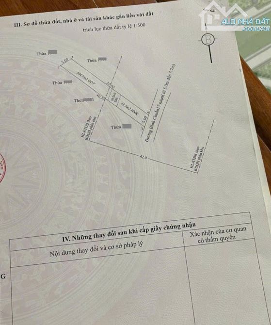 Bán đất 5x40m, mặt tiền Bình Chuẩn 17 p. Bình Chuẩn - 1
