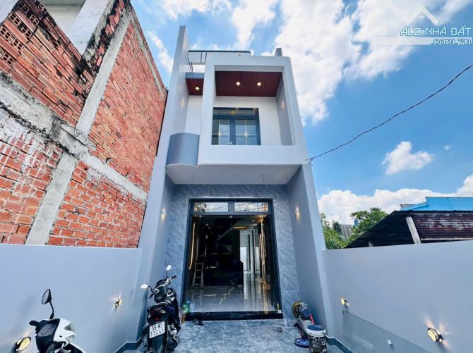 Nhà Phố sau trường Học Hưng Long, đường TRần Thị Non, 4x23m nhà mới 3 phòng ngủ, SHR - 1