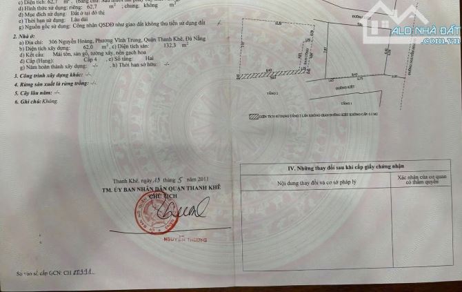 Bán nhà 2 tầng mặt tiền Nguyễn Hoàng - Đà Nẵng - 1