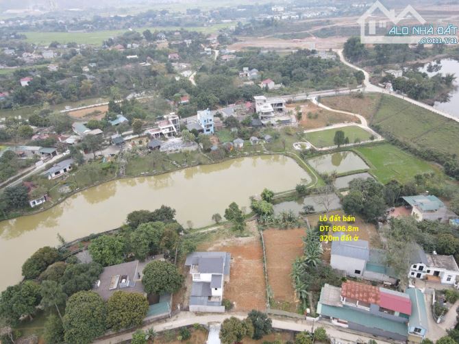 Bán gấp 806.8m - 320m đất ở - view hồ chỉ hơn 5 tỷ - 1
