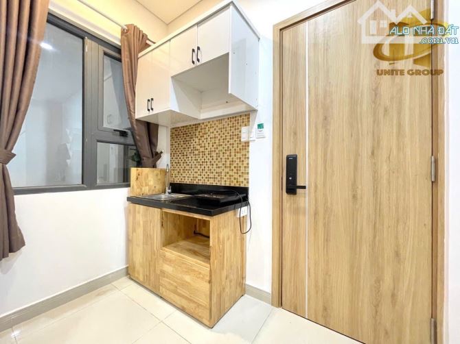 CHO THUÊ CĂN STUDIO FULL NỘI THẤT CỬA SỔ Ở SÁT QUẬN 1 - 1