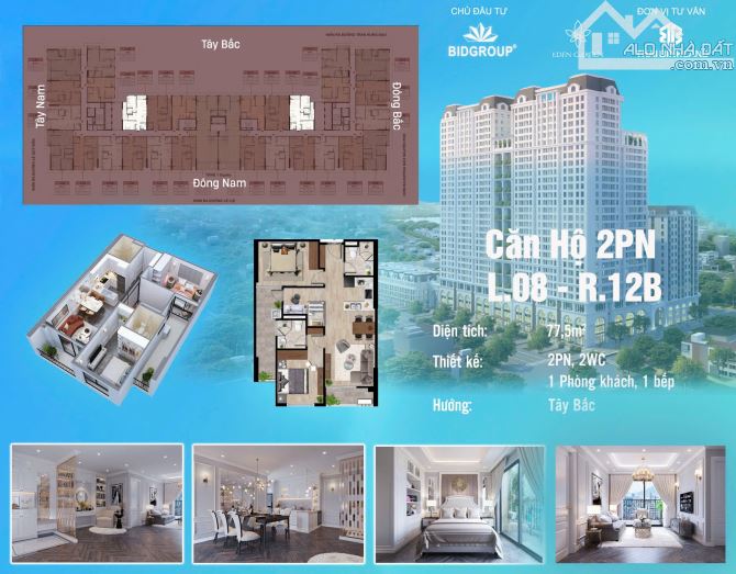 Bán căn hộ Eden Garden – Căn hộ sáng tạo, thiết kế theo ý bạn - 1