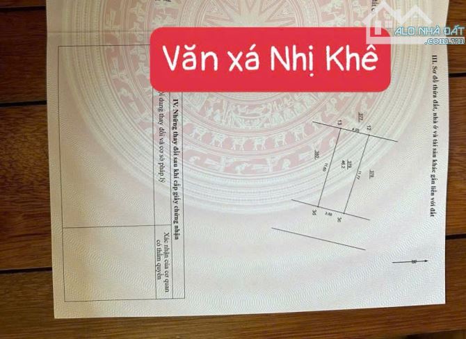 ✅Đất đẹp tiềm năng Văn Xá-Nhị Khê_Thường Tín_HN,  DT: 46.2m - 1