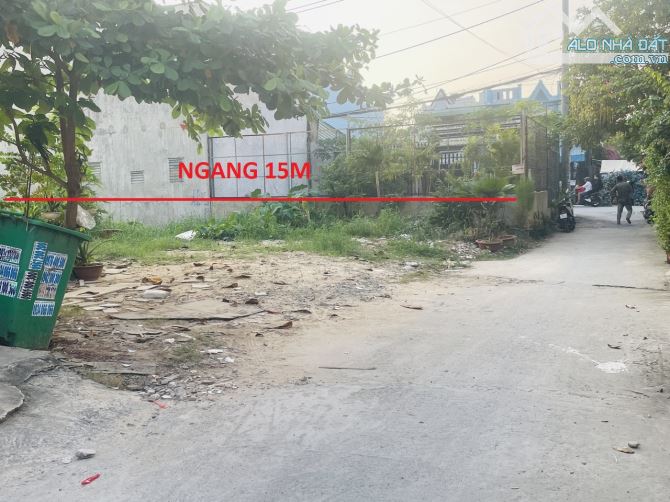LÔ ĐẤT ĐẸP NGAY CHỢ HÓC MÔN, MẶT TIỀN BÙI THỊ LÙNG VÀI BƯỚC CHÂN, 640M2, NGANG HƠN 15M - 1