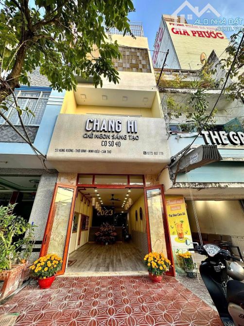 BÁN NHÀ MỚI 4 TẦNG (có thang máy + full nội thất) MẶT TIỀN ĐƯỜNG HÙNG VƯƠNG - Kề góc Ngã 4 - 1
