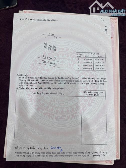 Bán khu phân lô hạnh côn xã xuân mai hà nội diện tích 80m một lô - 1
