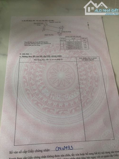 🔥Bán lô đất 60m2, tuyến 2 đường 5 cũ Hùng Vương, phường Hồng Bàng, giá 1,2 tỷ - 2