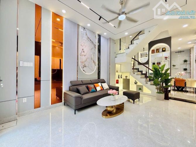 BÁN NHÀ 5 TẦNG – GARA Ô TÔ – THANG MÁY – DƯƠNG QUẢNG HÀM, 4x15 Full Nội Thất Giá 9,5 Tỷ - 2