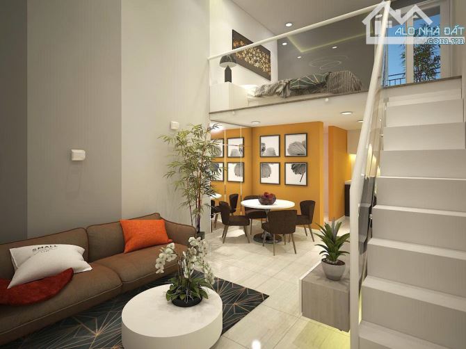 Bán nhanh Căn Hộ Full nội thất 60m2 trục Phan Văn Hớn nối dài, mới 100% - 2