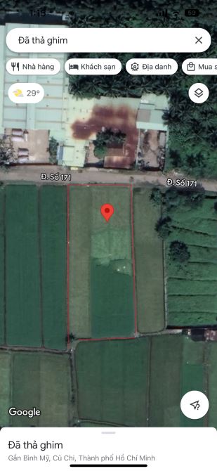 Bán đất đường 171 ( Hà Duy Phiên ) Bình Mỹ Củ Chi , 2257m2 ( 29,5 x 71 ) - 2