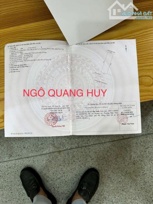 BÁN 12 LÔ ĐẤT BIỂN SƠN TRÀ   1️⃣. AN THƯỢNG 22- 253m=130tr/m 2️⃣. NGÔ QUANG HUY -90m = 12t - 2