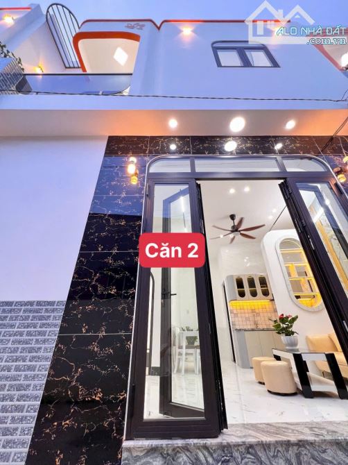 BÁN 3căn Nhà 1T1L đúc MỚI 100%, gần Bánh xèo 7 Tới. Cách Chợ AN BÌNH chỉ 100m - 2