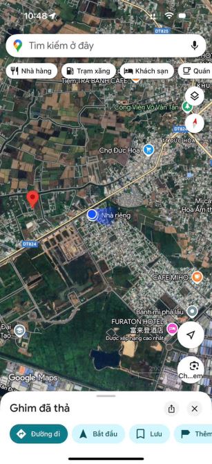 LÔ ĐẤT 10x48,5=485m2 GIÁ 2 TỶ 600,ĐỐI DIỆN CỔNG E-CITY TÂN ĐỨC ,CÔNG CHỨNG NGAY - 2