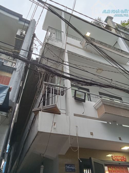 (602) NHÀ 3 MẶT HẺM , CĂN GÓC  36M2 – MINH PHỤNG, Q.11 – CHỈ 6.5 TỎI - 2