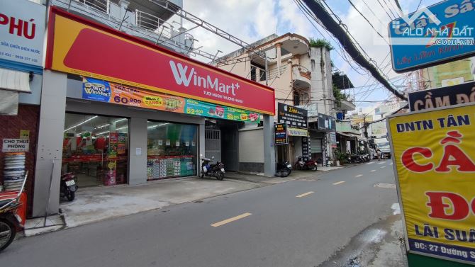 Mặt tiền kinh doanh,  chợ An Nhơn,  p6, GV,  100m2,  đường oto tránh 10.6Tỷ - 3
