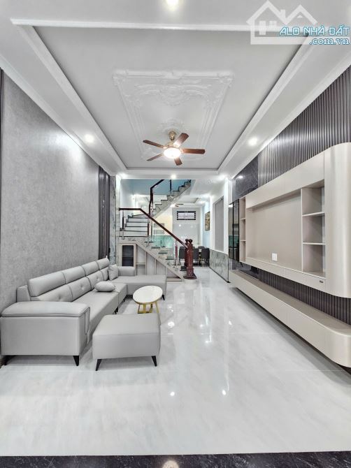 4,35Tỷ TL🔥Bán nhà 1 Trệt 2 Lầu KDC gần ngã tư Miếu Ông Cù 100m, p.Bình Chuẩn, Tp.Thuận An - 3