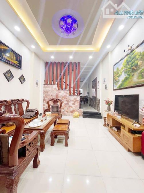 Nhà bán gò vấp giáp bình thạnh dương quảng hàmhẻm xe hơi đỗ cửa nhà 68m2 btct 3 tầng 9 t - 3