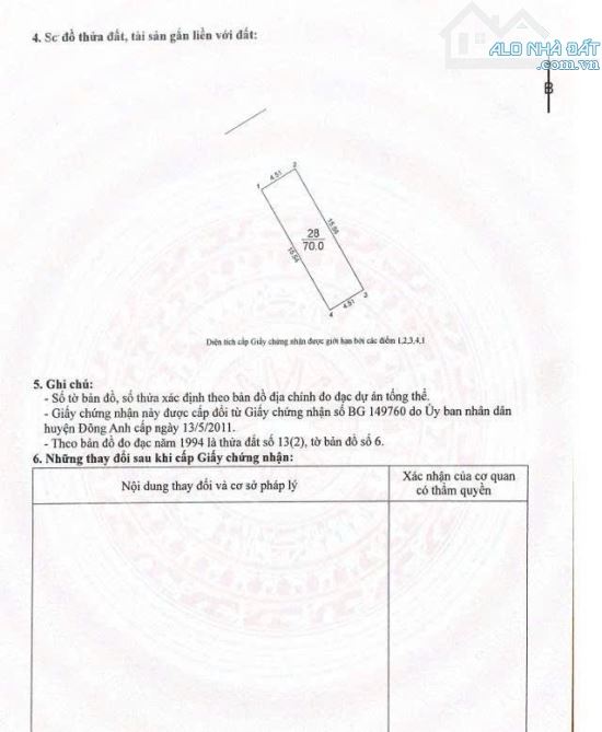 BÁN 70M² ĐẤT ĐẸP BÌA LÀNG CỔ LOA, ĐÔNG ANH – GẦN CẦU TỨ LIÊN – GIÁ ĐẦU TƯ. - 3