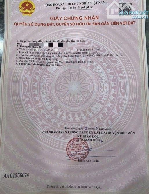 🌻 Bán nhà nhỏ nhắn 55m2 Tân Xuân, Hóc Môn- 800tr. Sổ Hồng Riêng - 3
