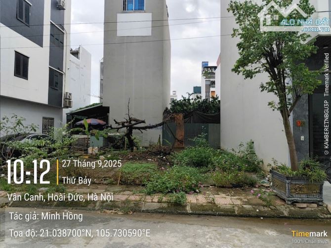 Bán 48m2 đất dịch vụ Vân Canh khu 6.9ha giáp KĐT Hud mặt tiền hơn 4m - 3