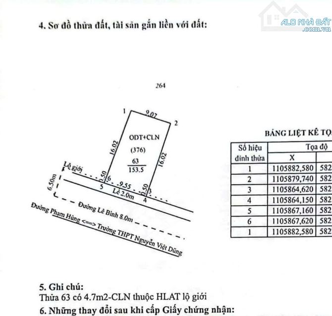 Bán Nền 241m Mặt Tiền Đường Lê Bình, Q.Cái Răng, Tp Cần Thơ - 3