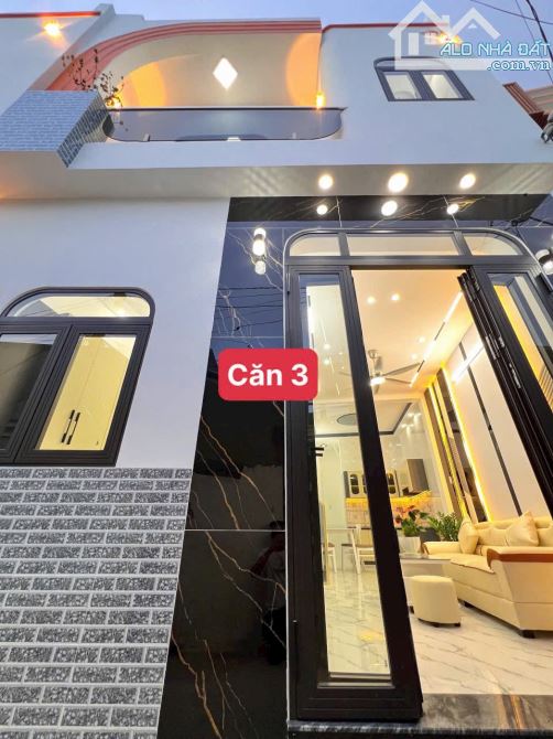 BÁN 3căn Nhà 1T1L đúc MỚI 100%, gần Bánh xèo 7 Tới. Cách Chợ AN BÌNH chỉ 100m - 3