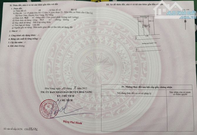 Bán đất đường (7.5m) Phan Văn Đáng, Hòa Xuân - trục kinh doanh - 90m2 Giá 4.6 tỉ tl - 4
